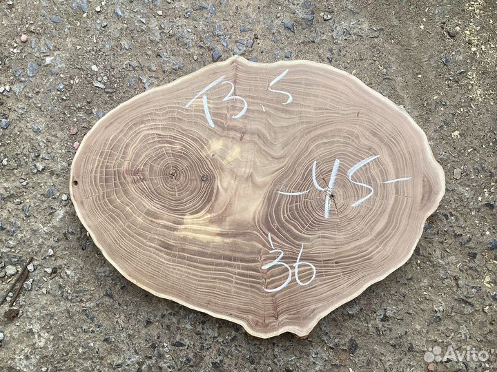 Заготовки для столиков из спилов карагача