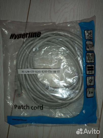 Коммутационный шнур кат.5е UTP