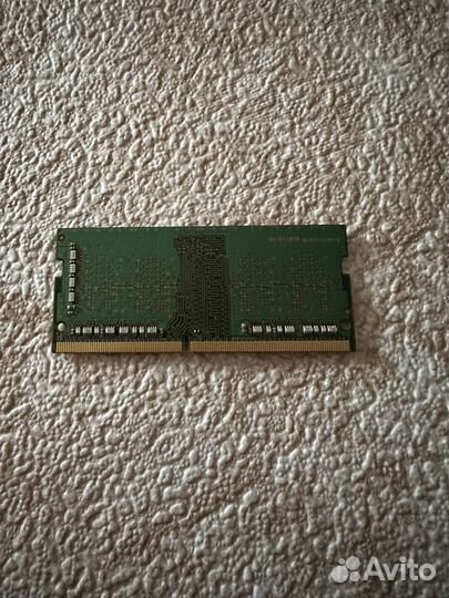 Оперативная память ddr4 4gb