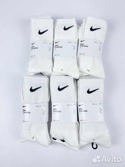 Оригинал Nike Socks White