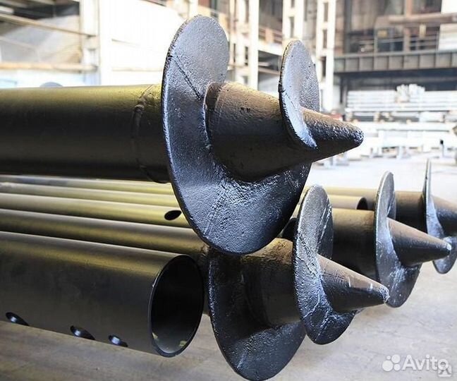 Производство Больших Винтовых свай. 159 /219 /325