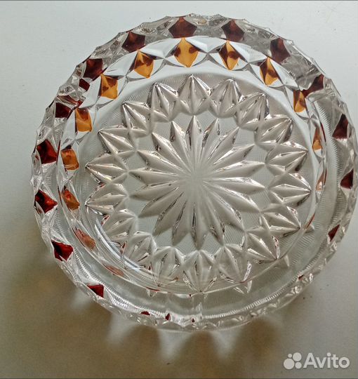 Пепельница хрустальная