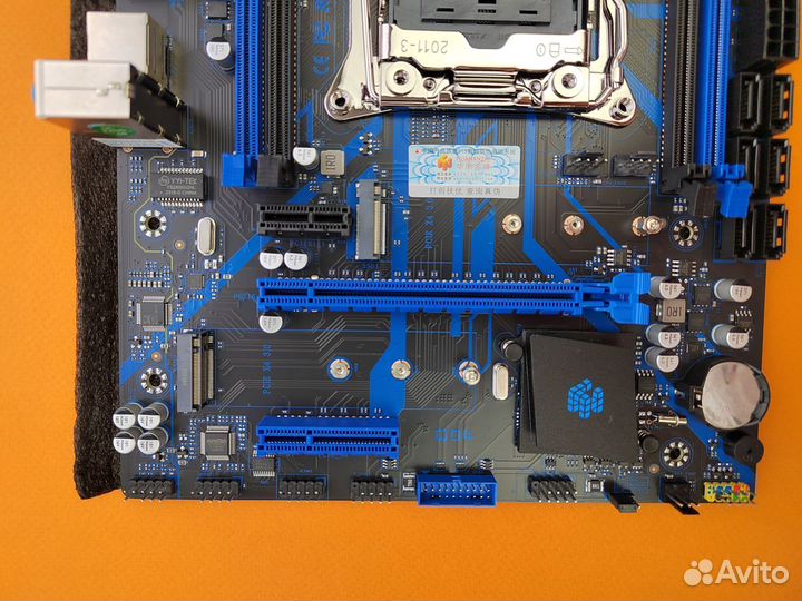 Комплект huananzhi X99 QD4 + E5 2673 V3 + 16 GB