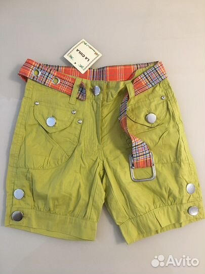Шорты для девочки 130 см (6-7 лет)