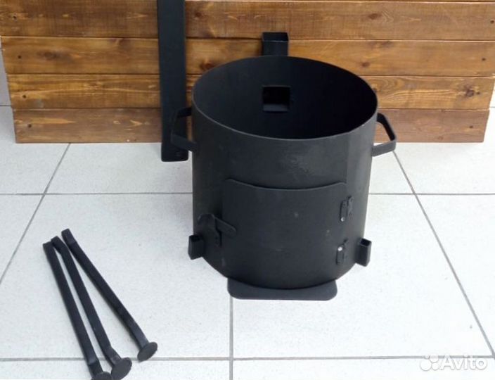 Печь для казана 16 литров Премиум