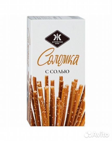 Соломка жуковский хлеб с солью 200г