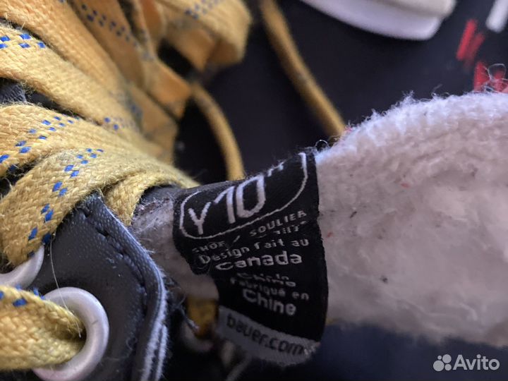 Коньки хоккейные