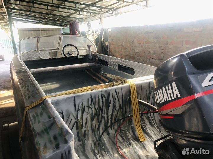 Казанка 5М3 с двигателем yamaha 40 2 такт