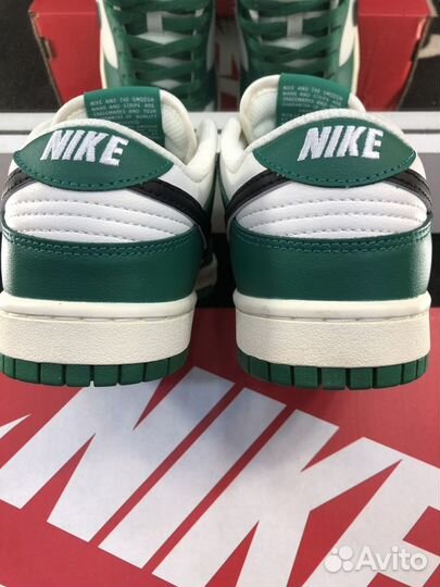 Кроссовки nike dunk LOW malachite green