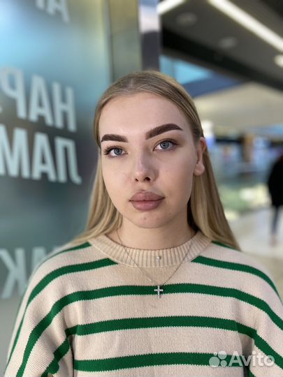 Окрашивание бровей