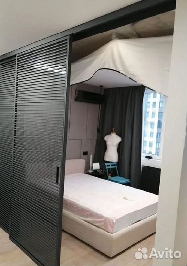 Реечные перегородки / Перегородки из реек