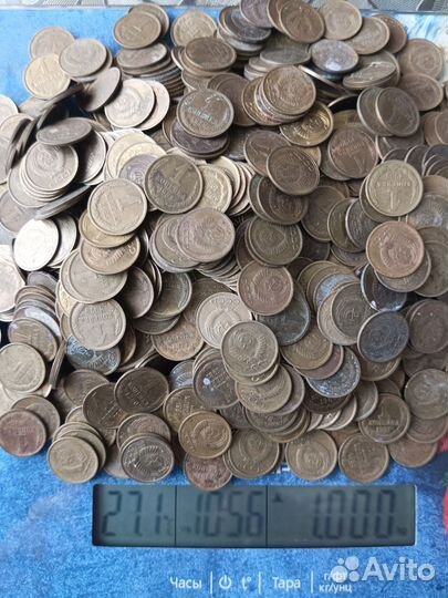 1 килограмм монет