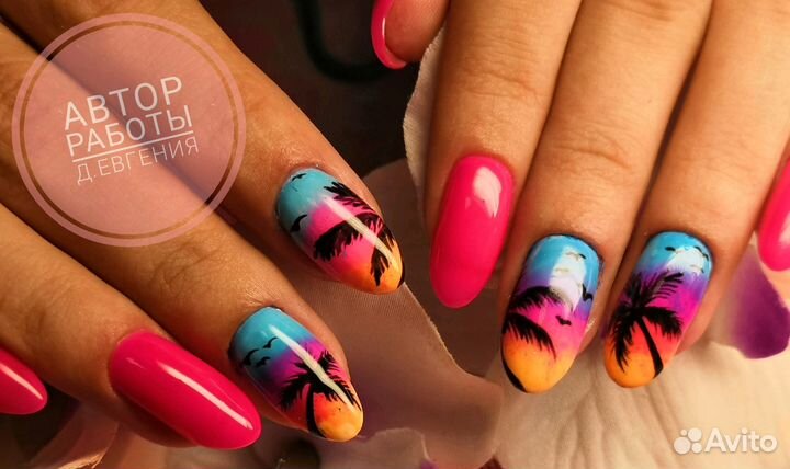 Маникюр, Шиллак, Наращивание ногтей (акрил,гель)