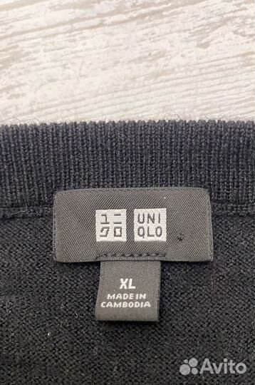 Джемпер uniqlo мужской шерсть xl