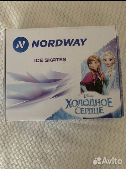 Коньки детские раздвижные 26-31 Nordway