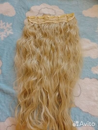 Шиньоны 2 штуки бежевый блонд