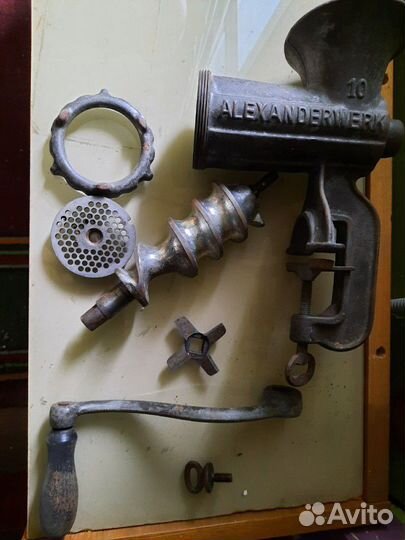 Мясорубка антикварная