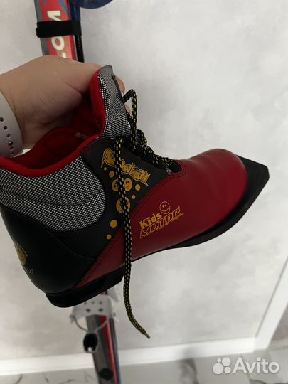 Лыжи беговые с ботинками