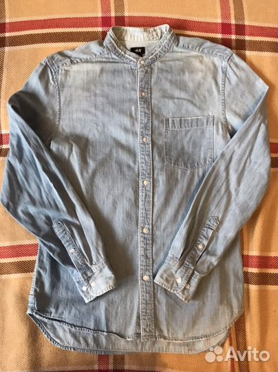 Рубашка джинсовая H&M мужская