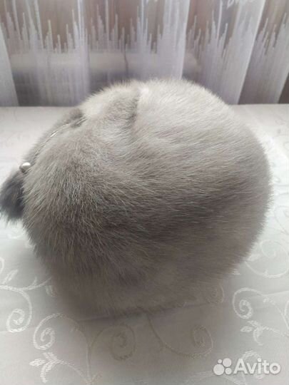 Шапка норковая женская