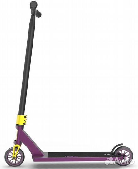 Самокат трюковый Vokul saga purple/gold новый