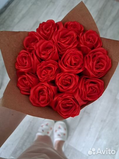 Букеты из лент/бабочек