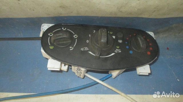 Блок кнопок управления печкой Renault Logan 1