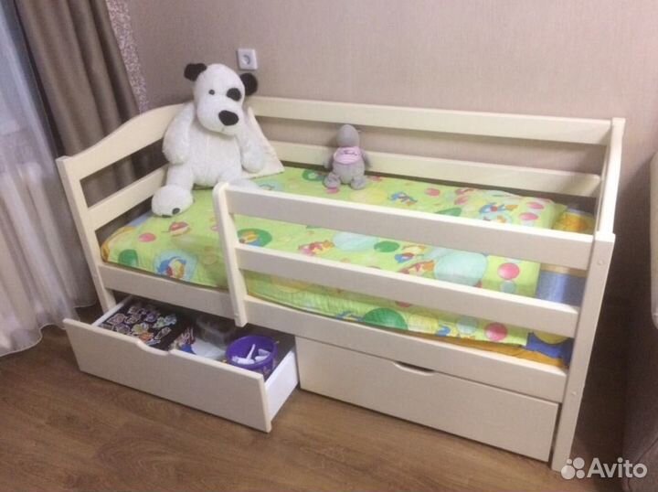 Детская кровать новая с бортиком