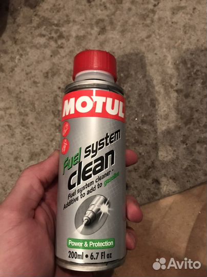 Motul fuel system clean moto