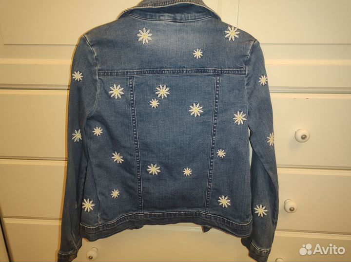 Джинсовая куртка для девочки, Mothercare