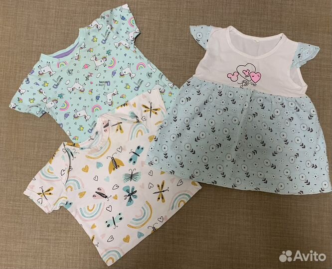 Детские вещи пакетом 74-80