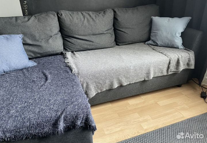 Диван IKEA Бриссунд серый