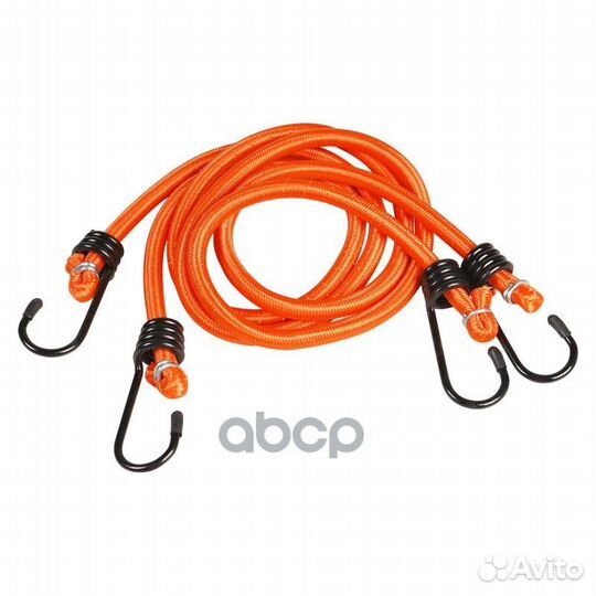 Резинки-стяжки набор 2 шт. 60 см, D-8 мм (метал