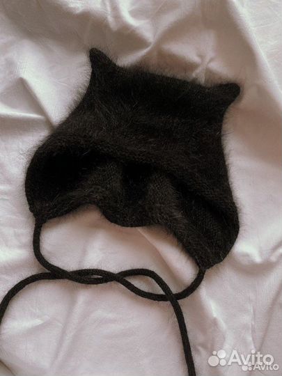Шапка чепчик с ушками