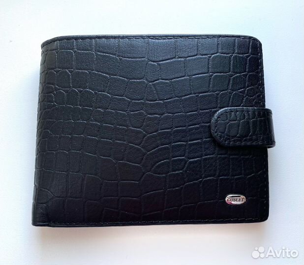 Кошелек мужской кожаный