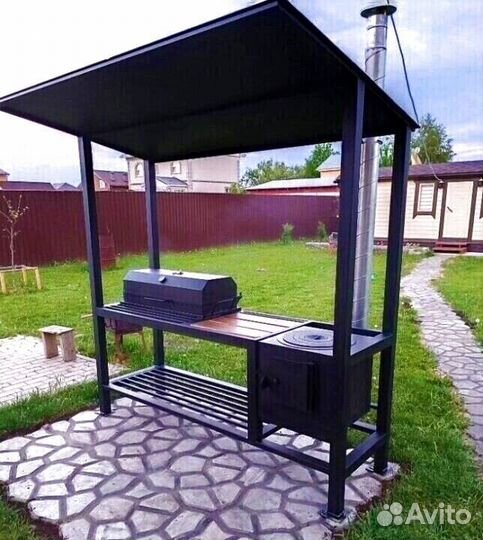 Мангал лофт