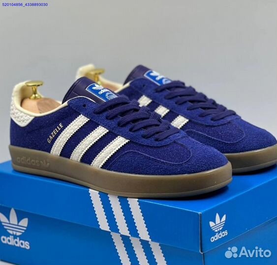 Кроссовки Adidas Gazelle Navy (Арт.83412)