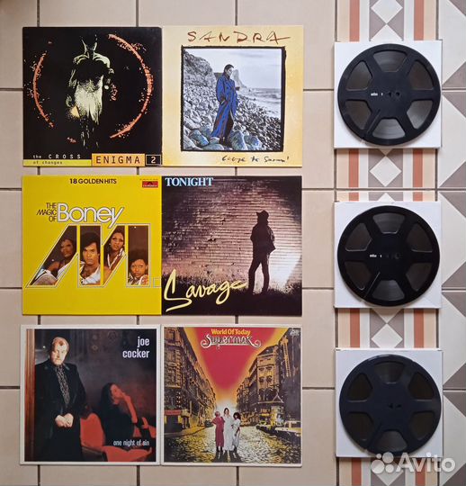 Катушка №22/№18/№27 с записями с LP/CD