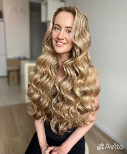 Прически Локоны Волны Макияж Образ в 4 руки