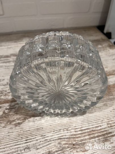 Салатник хрустальный