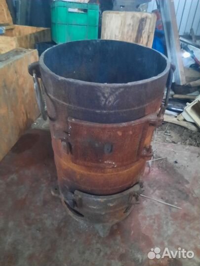 Печ с казаном