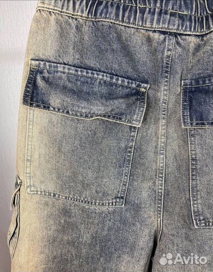 Rick owens джинсы карго