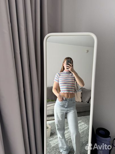 Топ в полоску