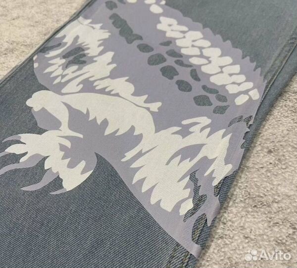 Джинсы lacoste с крокодилом