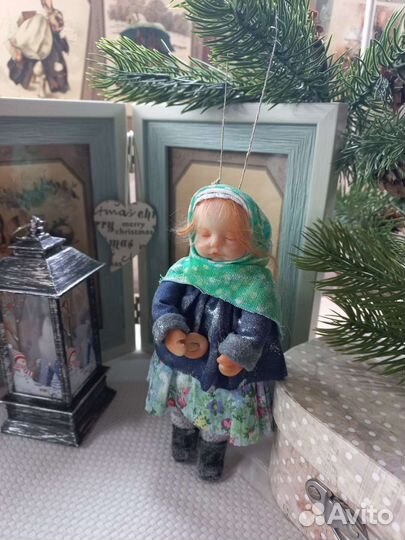 Интерьерная кукла ручной работы Кулёмушка