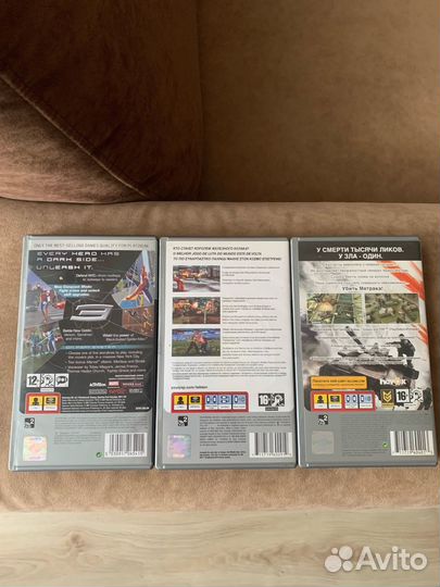 Лицензионные игры для PSP