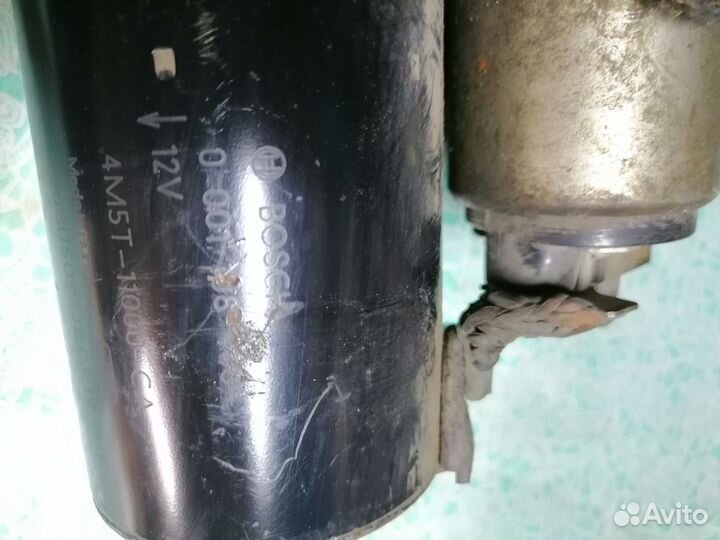 Стартер skoda fabia