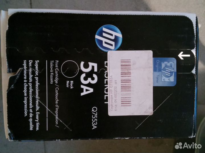 Картридж hp Q7553A