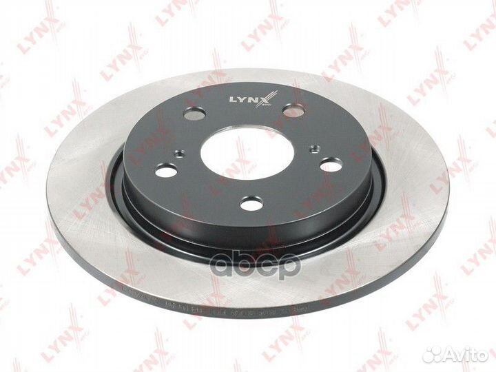 Диск тормозной задний (270x10) Toyota Auris(E15