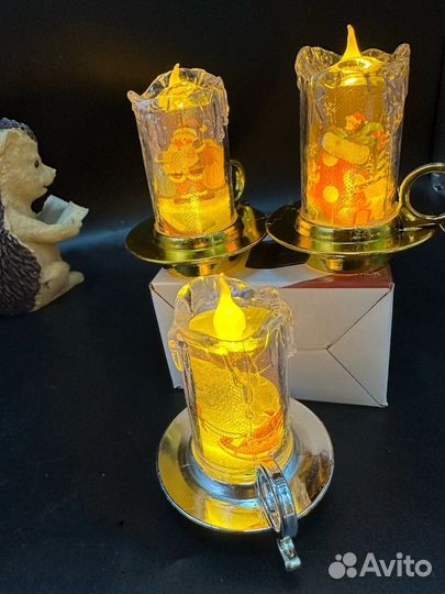 Свеча новогодняя